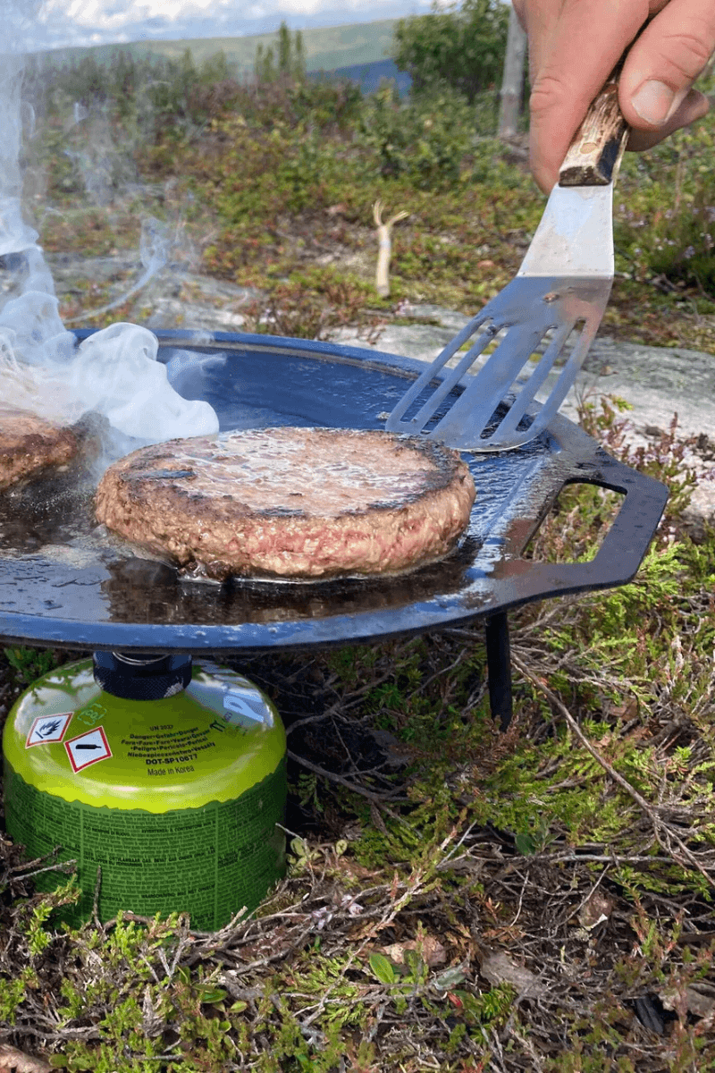 Dalum Griddle mit Aufbewahrungstasche als Grillplatte für Outdoors zum grillen