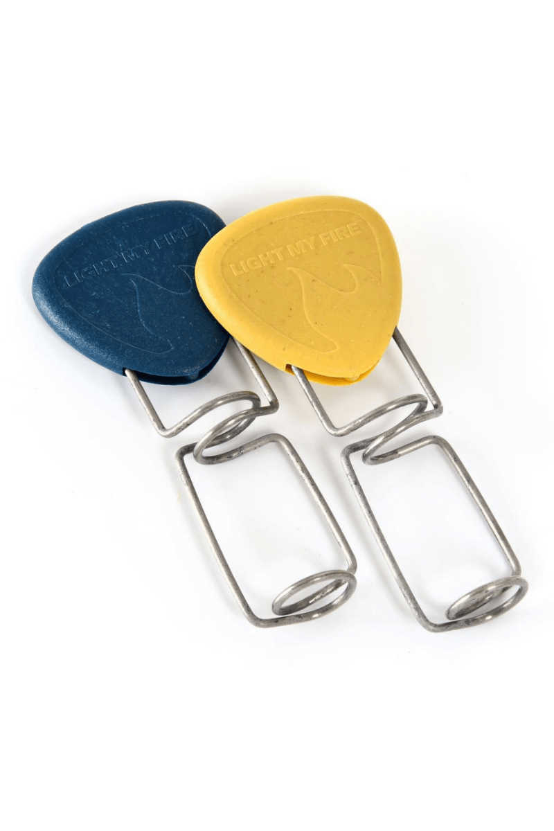 Opas Feuergabel 2er Pack von Light my Fire fürs Lagerfeuer mit Sicherheitskappe