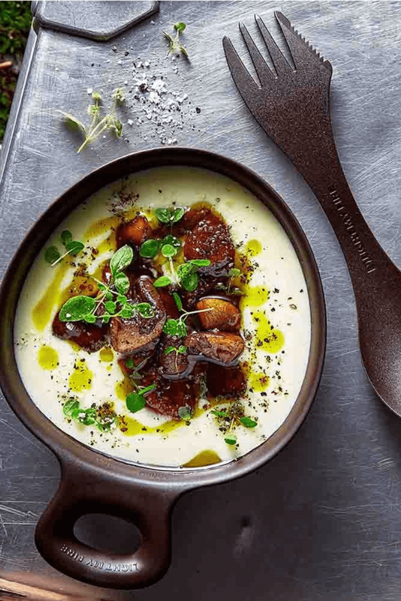 Mealkit Mahlzeiten Set für unterwegs von Light my Fire in slatyblack