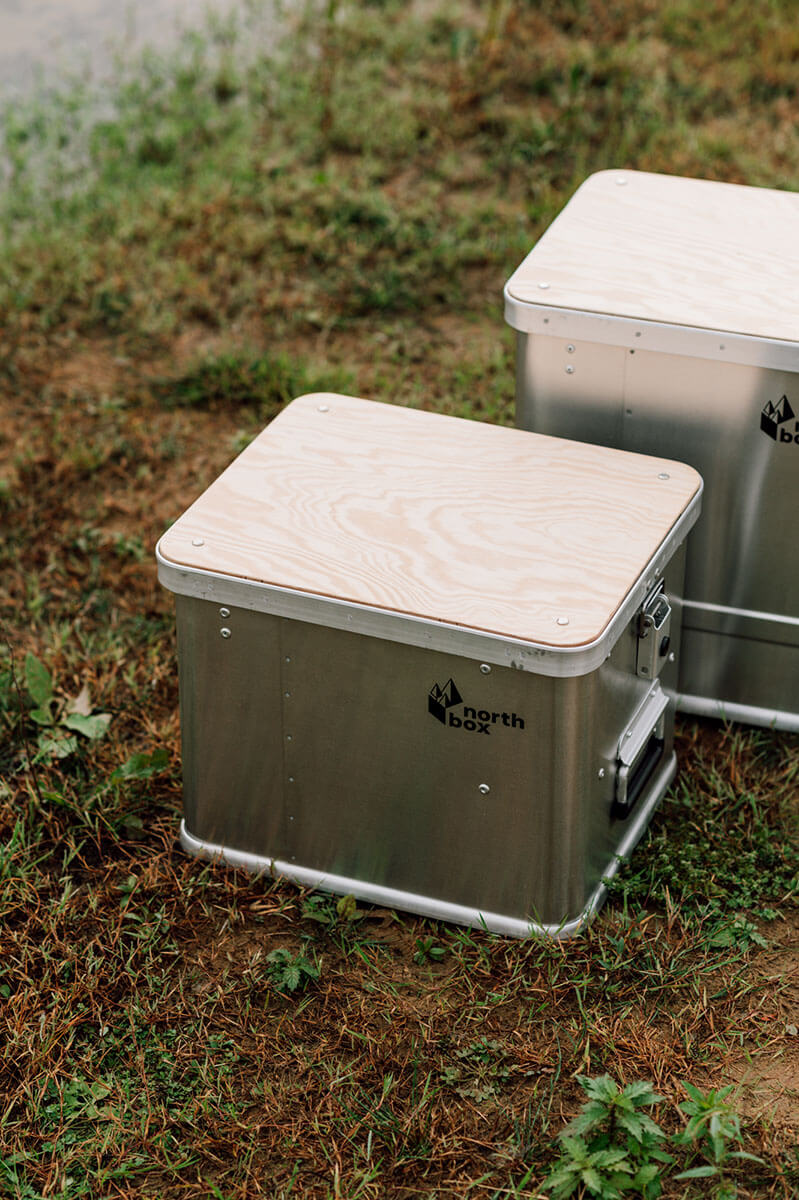 Alu Trenntoilette Expedition von Northbox Outdoor Möbel