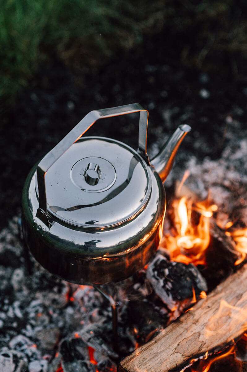Stabilotherm Coffeepot 4L Edelstahl Wasserkessel Kaffeekessel für Deine Outdoor Küche