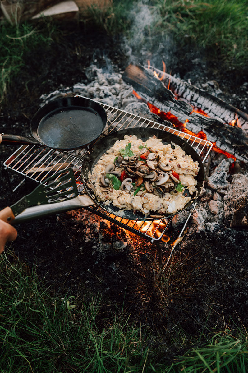 Jägerpfanne XL von Stabilotherm für Deine Outdoor Küche Frying Pan