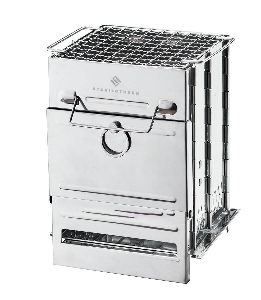 klappbarer Stabilotherm Wood Stove Tower 1 Cooking BBQ Outdoor Küche