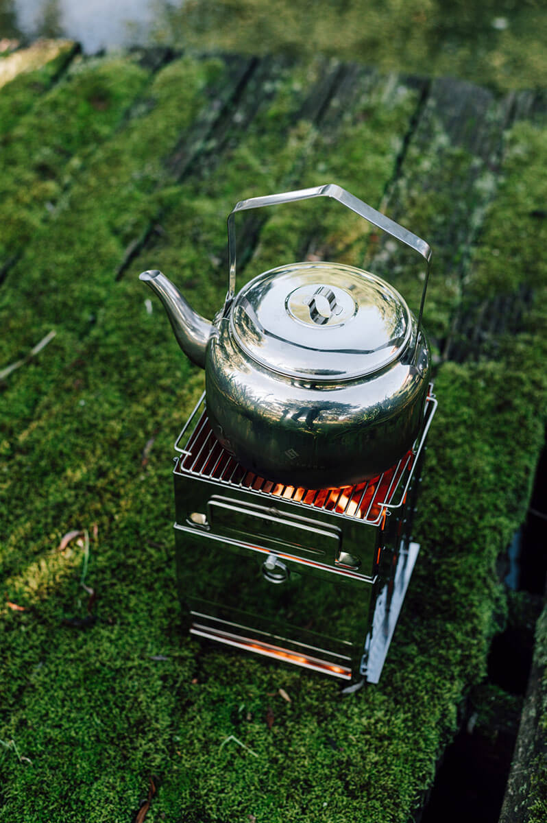 Stabilotherm Edelstahl Outdoor Cooking 4 Liter Kaffeekessel Wasserkessel Coffee Pot
