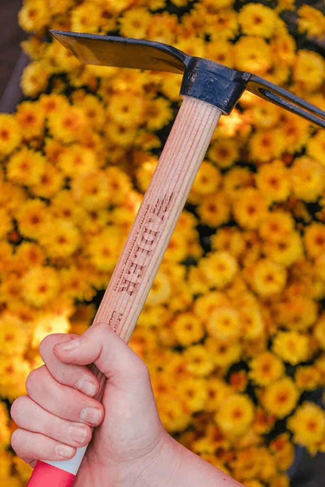 Adler vielseitige Gartenhacke Lily 2 zinkig traditionelles Gartenwerkzeug mit vielseitiger Funktion