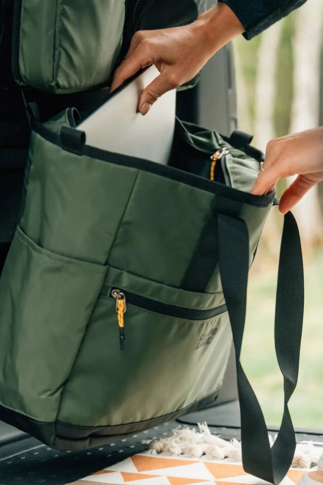 Campo Libre LINN Roadtrip Sitzorganizer für Auto, Camper und Campingbus mit praktischen Kletttaschen