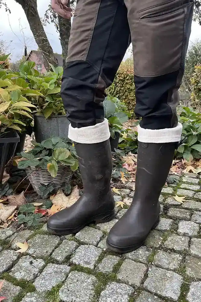 Emil Thiel Rudolf Lammfell-Stiefelsocken aus Lammwolle, weitere Ansicht