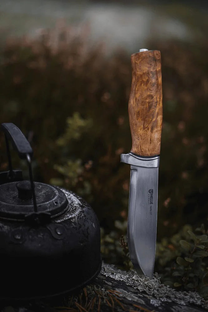 Helle GT Messer fuer Jagd und Outdoor Einsatz als robustes Allround Messer
