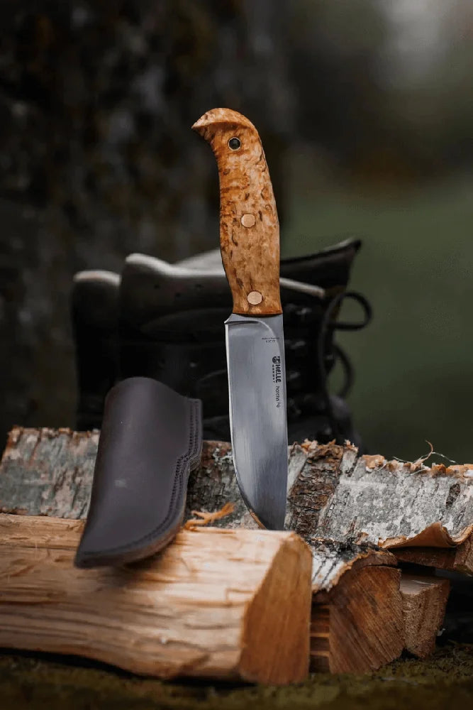 Helle Nordlys FG Praezisionsmesser zuverlaessiges Messer fuer Camping und Feinarbeiten