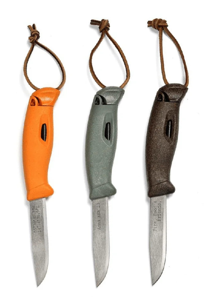 Light My Fire Feuermesser 2in1 Bushcraft Messer mit Feuerstarter fuer Outdoor und Survival