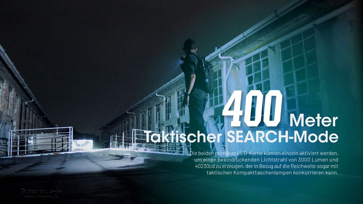 Nitecore EDC29 LUMINBLADE Taschenlampe – 6500 Lumen, Oliv Sonderedition