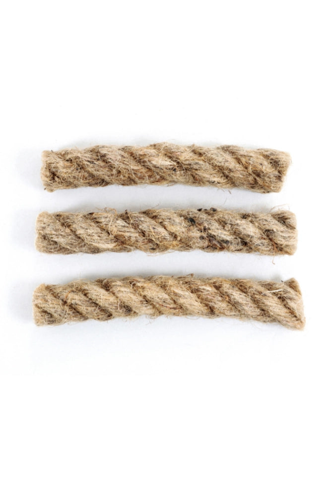 „Origin Outdoors Fatrope Anzünder aus Hanf freigestellt – natürlicher Feuerstarter für Outdoor, Camping und Bushcraft“