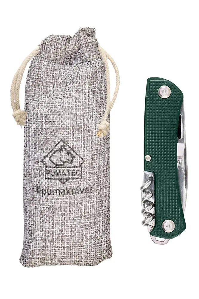 Puma Tec Pocket Tool Green robustes Multitool fuer Natur und Freizeit