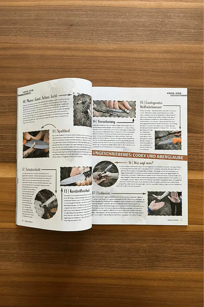 Survival Magazin 01 2024 Fachzeitschrift fuer Outdoor Abenteuer und Naturwissen