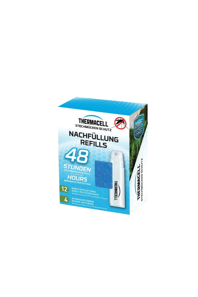 Thermacell Nachfüllpackung R-4 in der Verpackung, freigestellt
