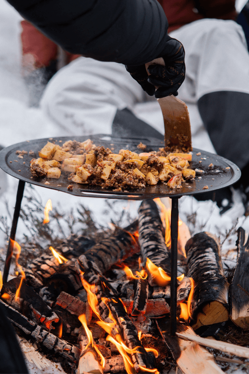 DALUM Griddle Set mit Tragetasche