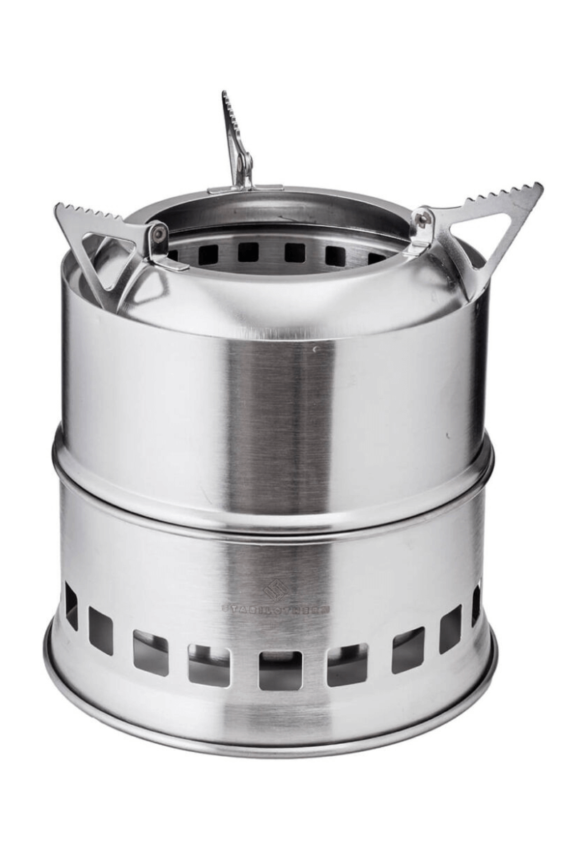 Trockenbrennstoffkocher Wood Stove Stag von Stabilotherm Dein Outdoorkocher und Campingkocher