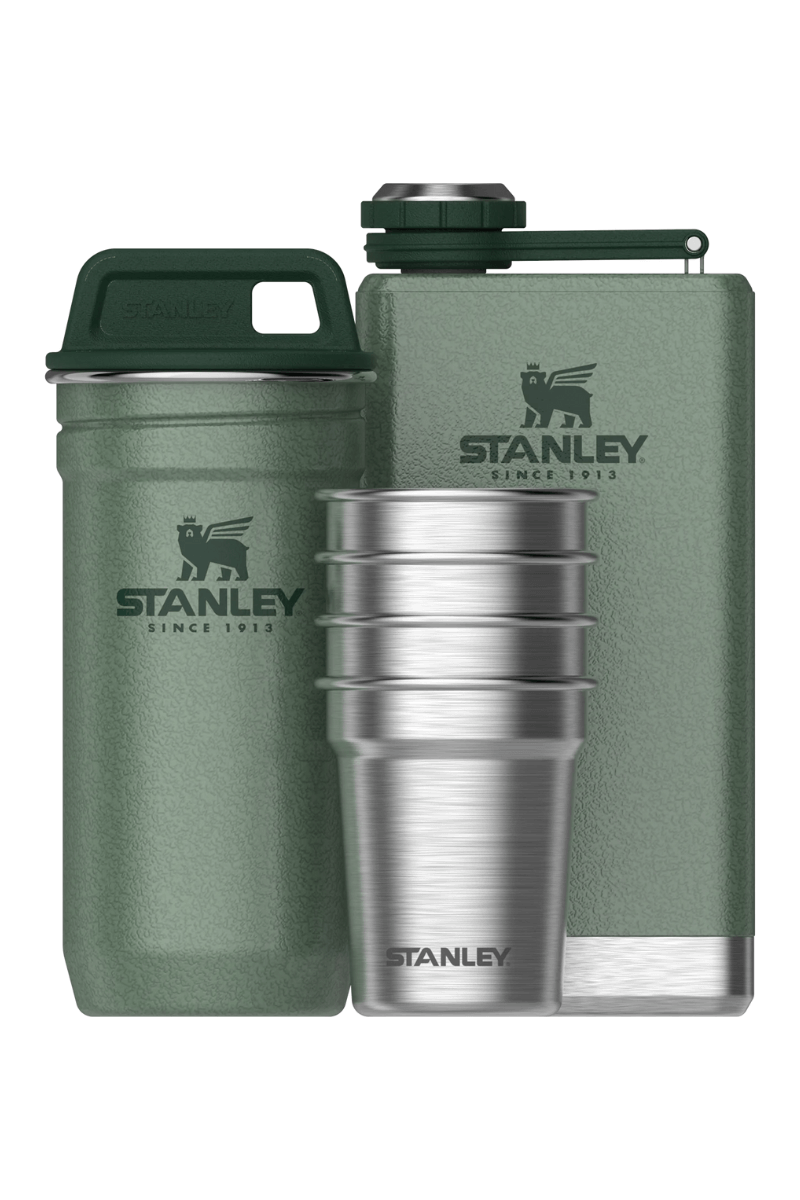 Stanley Abenteuer Pre-Party Schnapsglas + Flachmann Set, weitere Ansicht