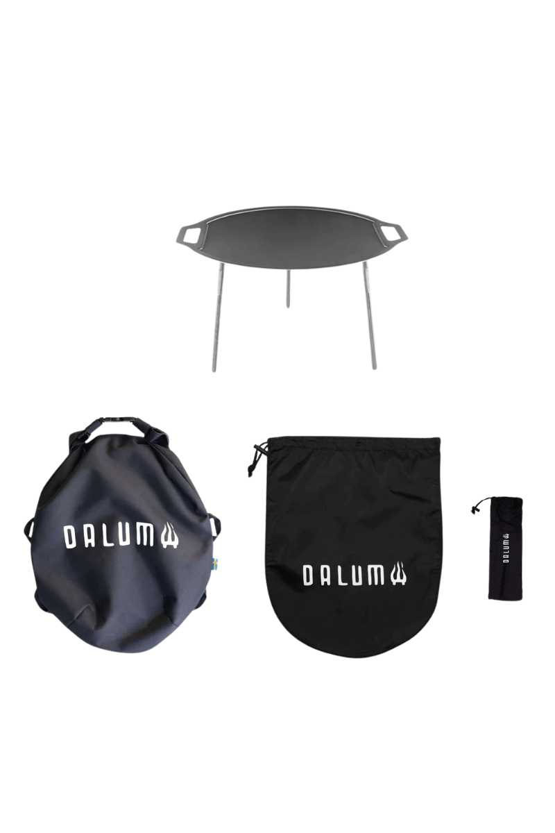 Dalum Griddle Set mit Aufbewahrungstasche als Grillplatte für Outdoors Freisteller