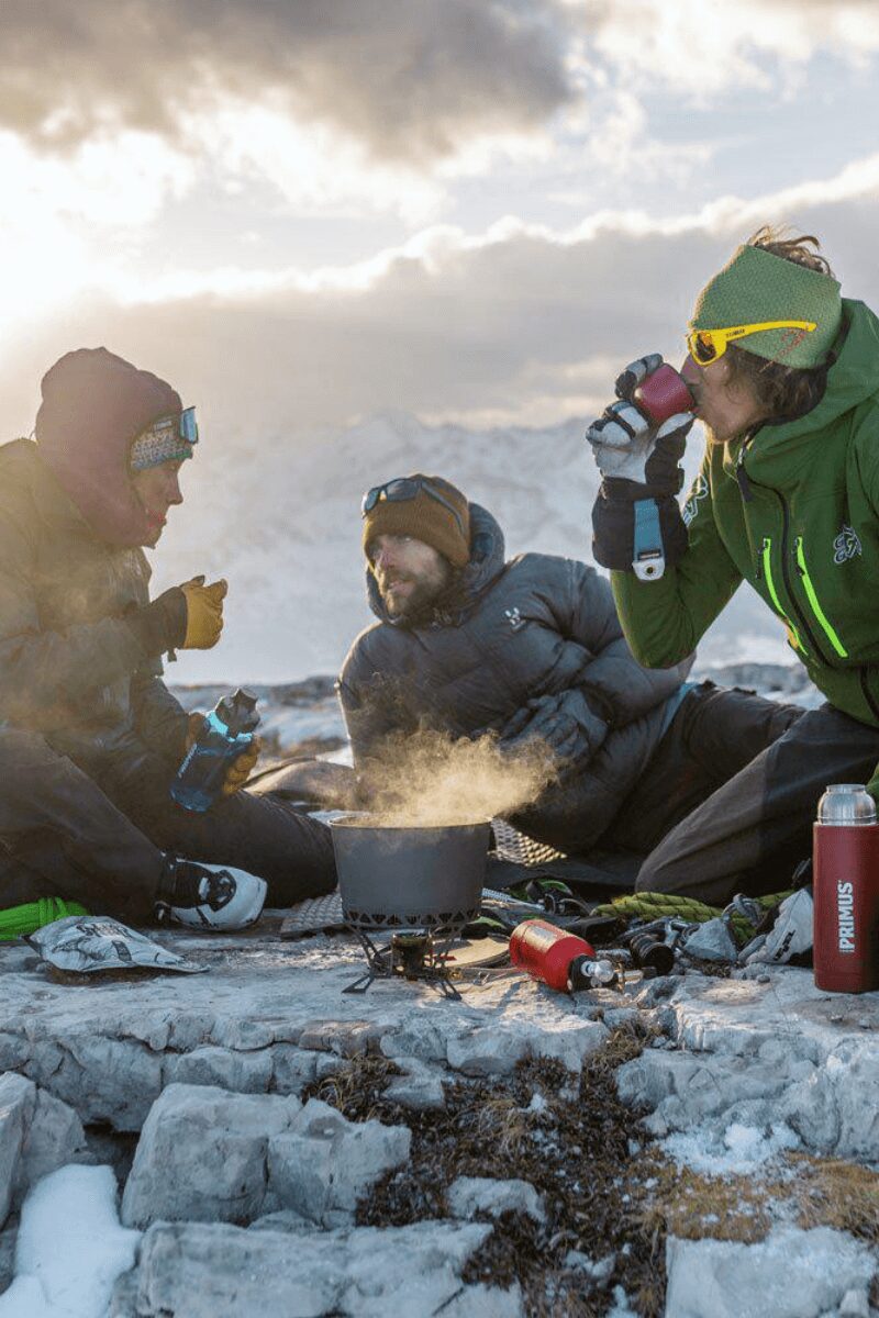 Primus Omnilite TI Mehrstoffkocher Outdoorcooking mit Topf Camping Outdoors