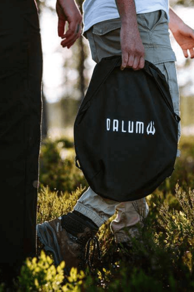 Dalum Griddle Set mit Aufbewahrungstasche als Grillplatte für Outdoors Tasche