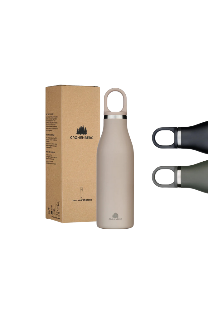 Grønenberg Trinkflasche Thermo aus Edelstahl 500 ml, Produktansicht