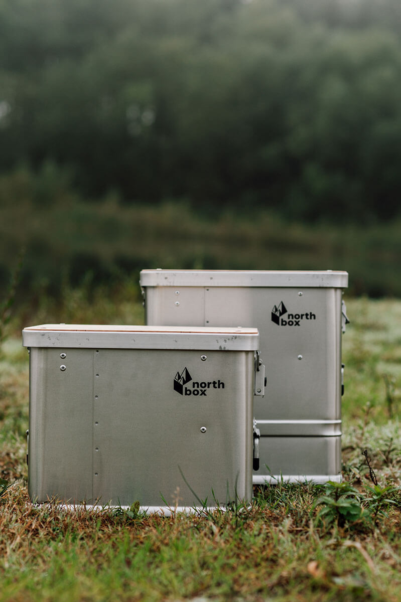 Trenntoilette aus Aluminium von Northbox Outdoor Möbel