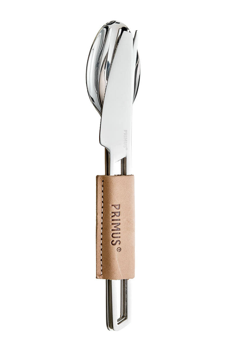 Primus Campfire Cutlery Besteck Set Outdoor Küche Leder