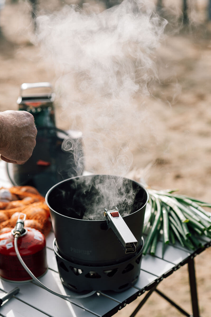 Outdoor Cooking All in One Gaskocher Primus Primate Stove 2,3 Liter