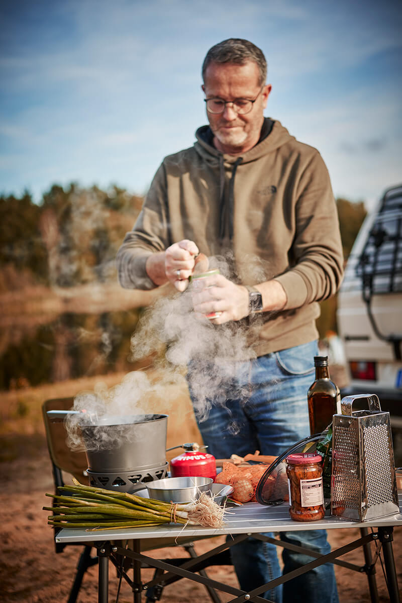 All in One Gaskocher Primetech Stove von Primus Outdoor Küche