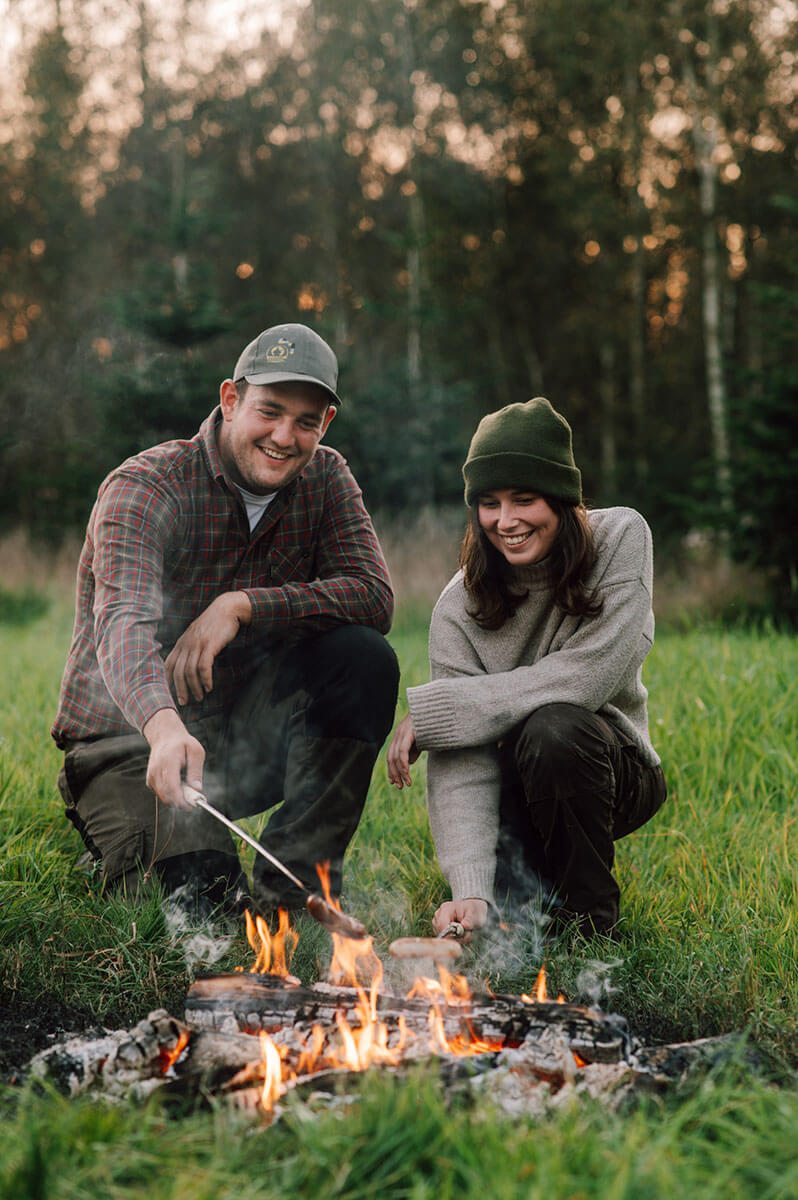 Stabilotherm Grilling Sticks Grillspieß Grillstab Teleskop-Spieß ausfahrbar für Deine Outdoor Küche