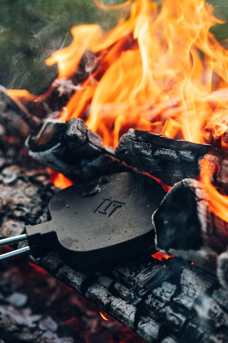 Sandwicheisen mit Elchmotiv von Stabilotherm Sandwich Iron Outdoor Geschenk