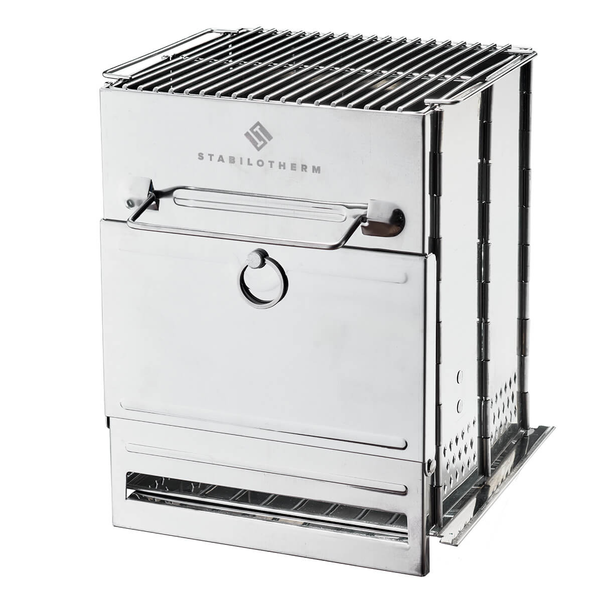 Wood Stove Tower 2 Stabilotherm Outdoor Küche Cooking BBQ klappbar