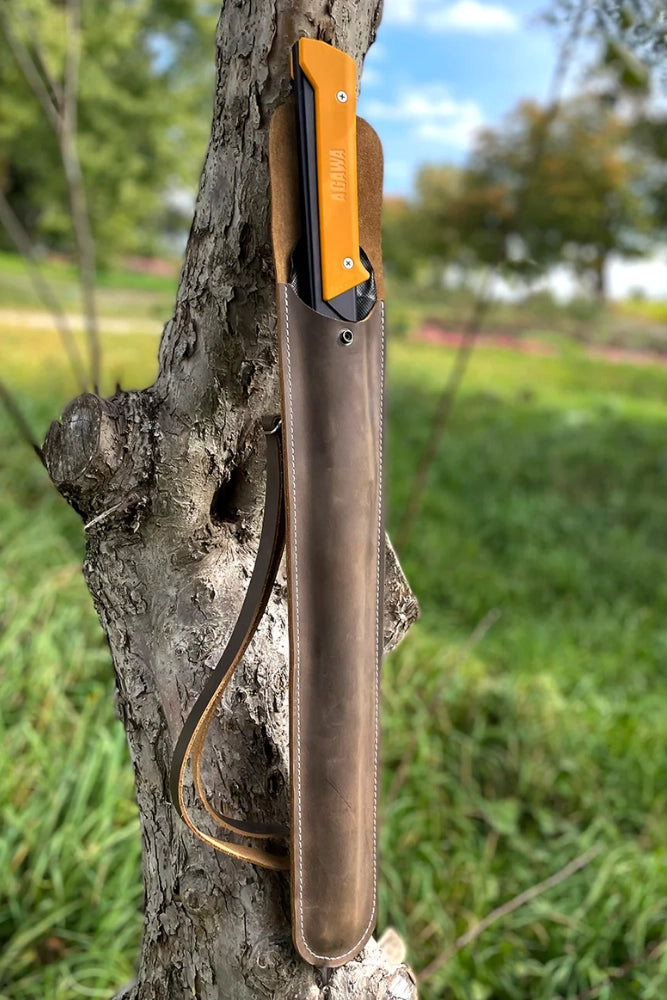 AGAWA BOREAL21 Lederscheide für Bushcraft und Camping