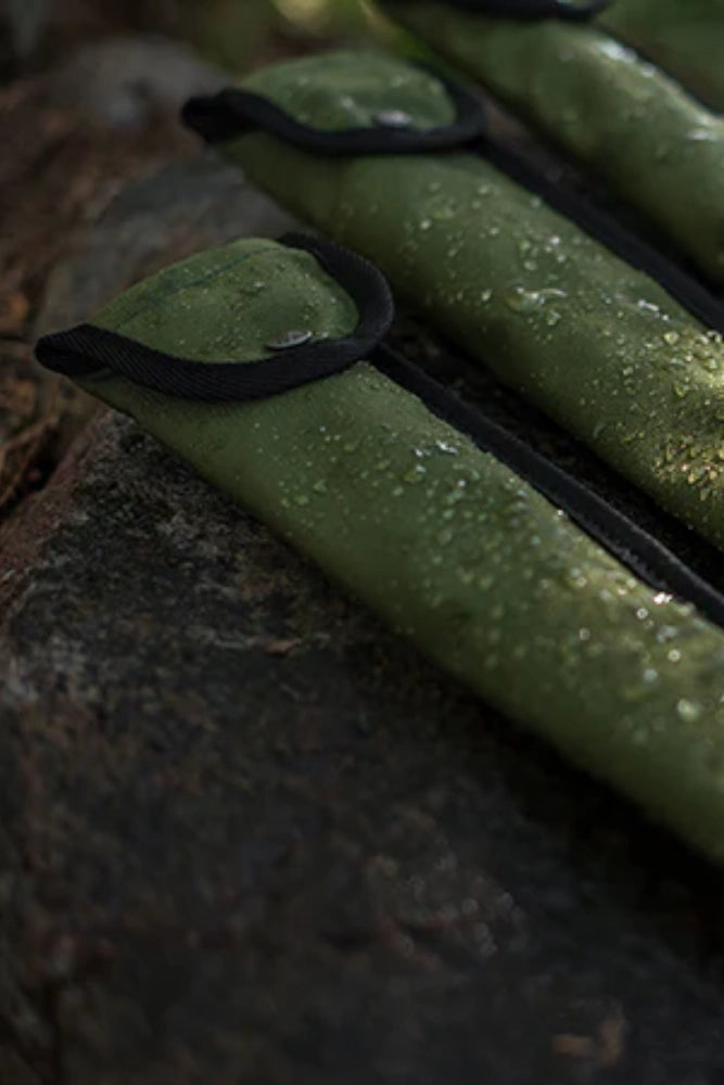 AGAWA BOREAL21 Olive Cordura Hülle im Outdoor Einsatz