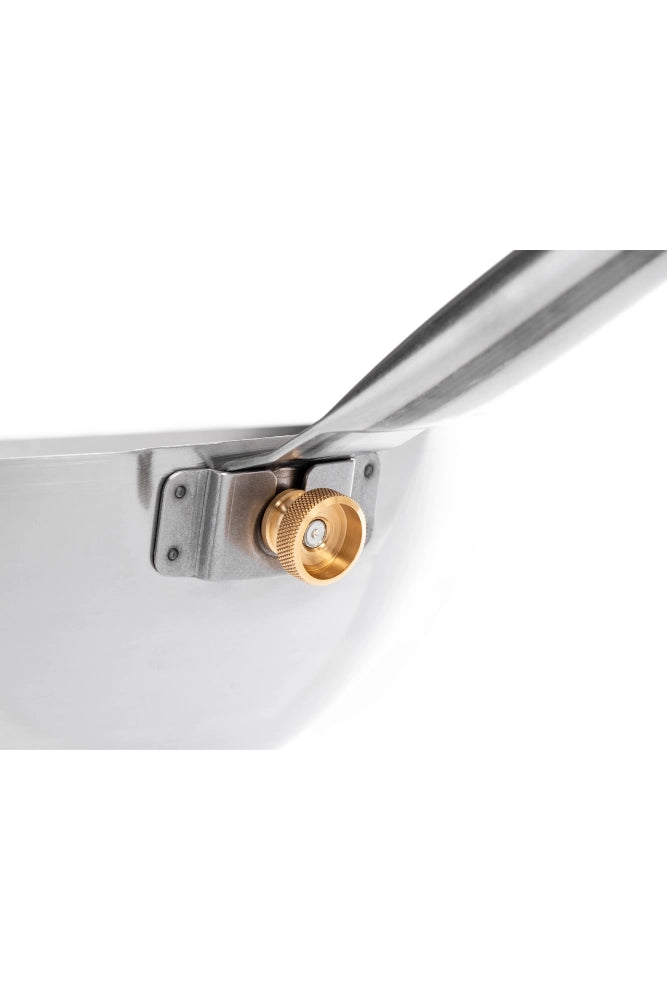 AGAWA CARBONTRAIL12 Raw Carbon Steel Kochset Griffmontage
