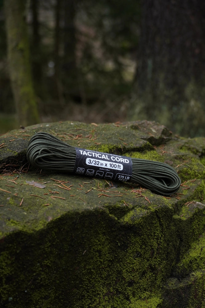 Atwood 275 Tactical Paracord in Olive Drab – robustes, leichtes Outdoor-Seil in der Frontansicht.