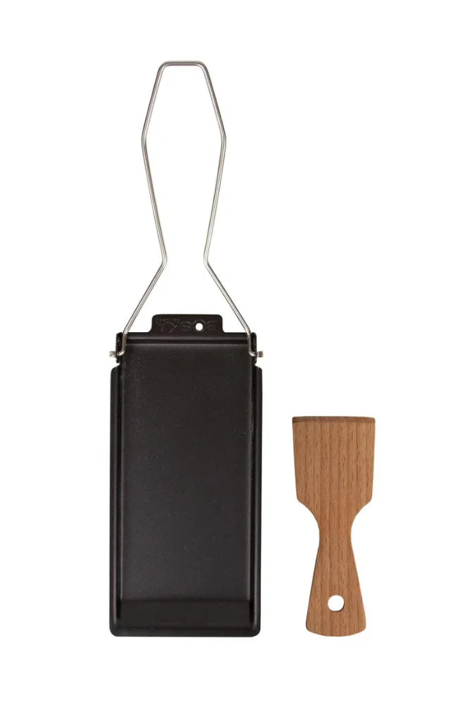 Boska Cheese Barbeclette mit Raclette-Pfannen und Spatel – Zubehörübersicht