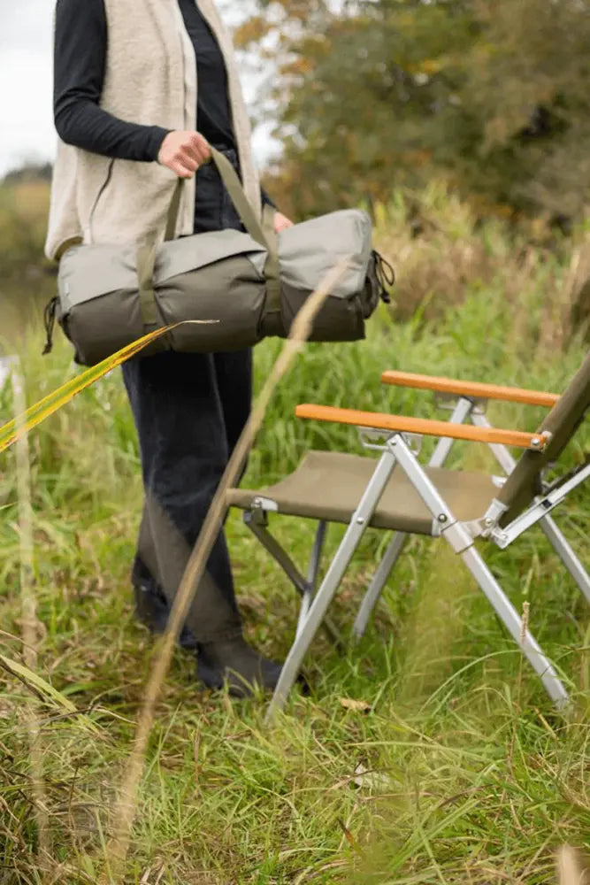 Campo Libre AMA Sitzauflage AMA One auf Campingstuhl im Vanlife und Outdoor Einsatz