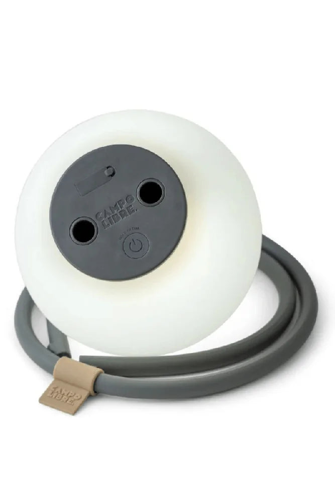 Campo Libre Leni Sphere Outdoor Lampe Deep Grey Grau als Freisteller