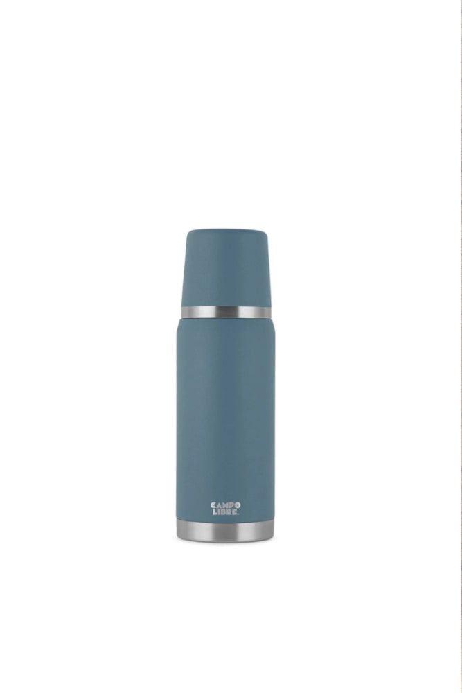Campo Libre Thermosflasche „Jaco“ 750 ml in Blau (Freisteller) – Isolierflasche für heiße und kalte Getränke