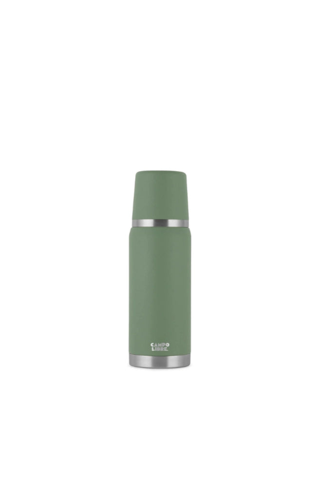 Campo Libre Thermosflasche „Jaco“ 750 ml in Grün (Freisteller) – Isolierflasche für heiße und kalte Getränke