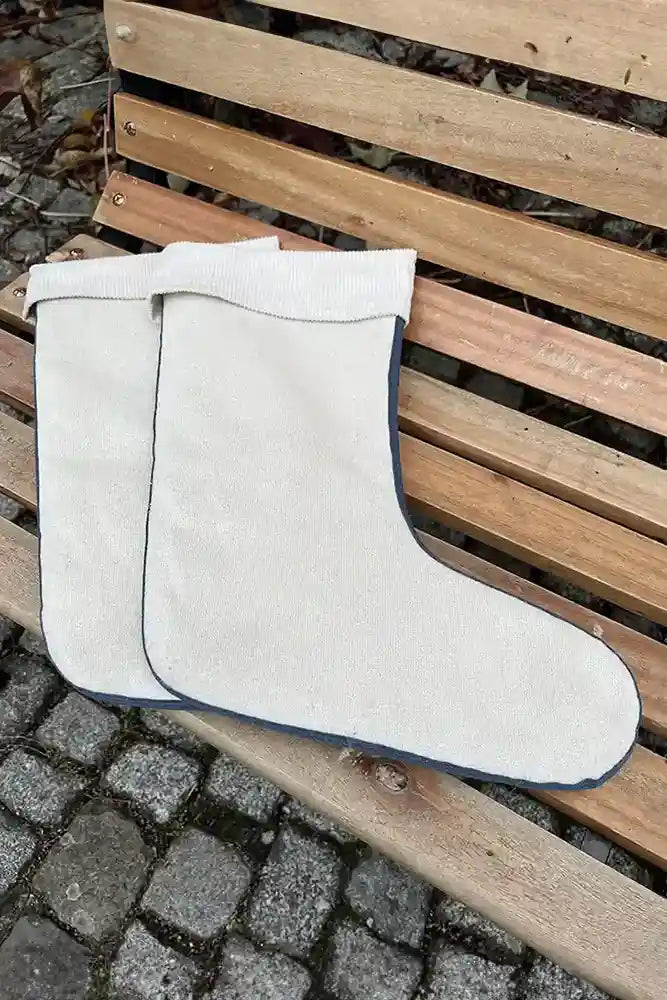 Emil Thiel Rudolf Lammfell-Stiefelsocken aus Lammwolle, im Einsatz