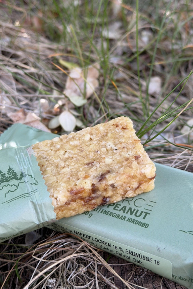 Food Force Erdnuss Riegel 50 g als Snack für Camping, Wandern, Trekking und Outdoor-Touren