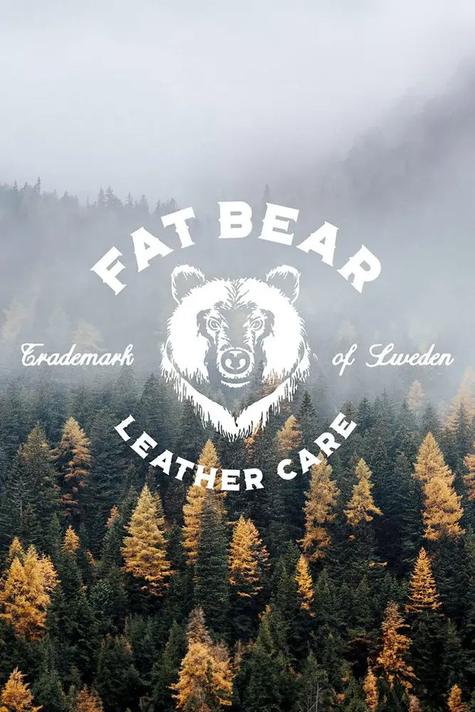 Fat Bear Black Lederpflege Leather Care fuer Pflege und Schutz von Lederprodukten