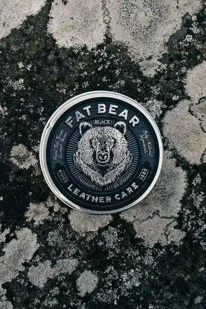 Fat Bear Black Lederpflege fuer Outdoor Ausruestung und Lederprodukte