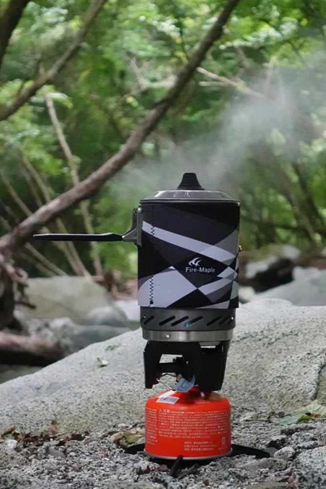 Fire Maple Star X2 Wärmetauscher Detail – effizientes Camping Kochsystem