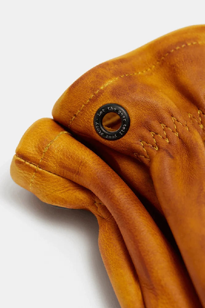 Gjoera Handschuhe Naht Detail mit hochwertiger Verarbeitung und stabiler Naht