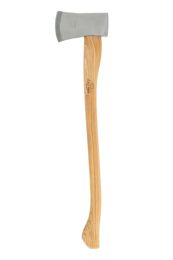 Helko Pfadfinderaxt mit ergonomischem 70 cm Hickorystiel – ausgewogene Outdoor-Fällaxt