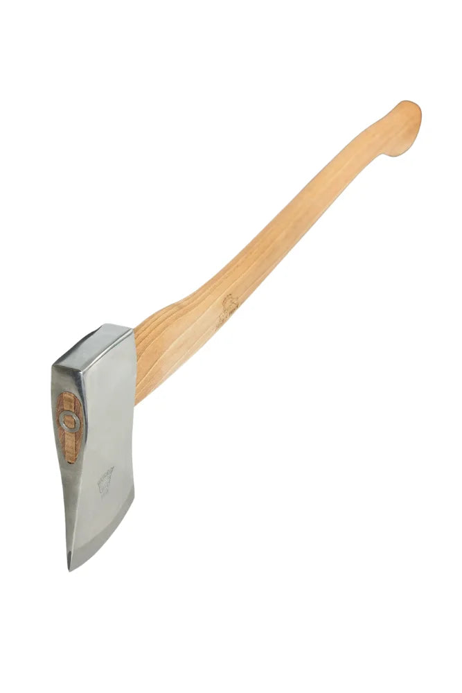 Helko Pfadfinderaxt Classic mit Hickorystiel – leichte Fällaxt für Outdoor und Holzarbeiten